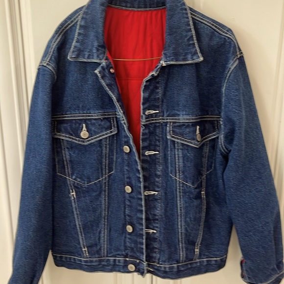 J Galt blue denim quilted jean jacket Tokio Japan size small - Picture 4 of 16